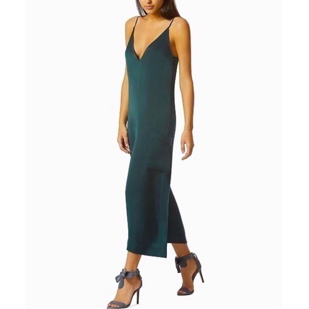 Avec Les Filles green jumpsuit